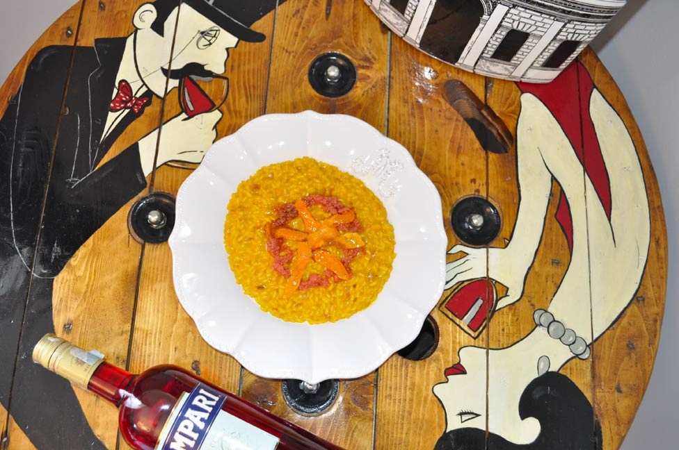 Risotto al Campari